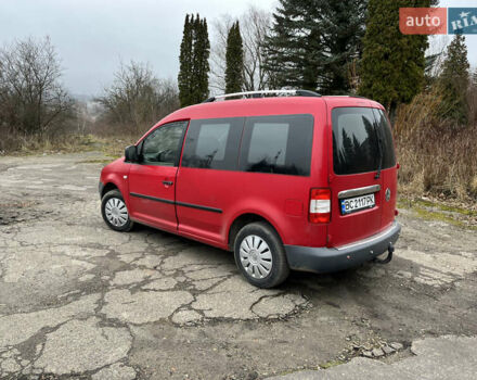 Красный Фольксваген Кадди, объемом двигателя 1.97 л и пробегом 300 тыс. км за 5500 $, фото 13 на Automoto.ua