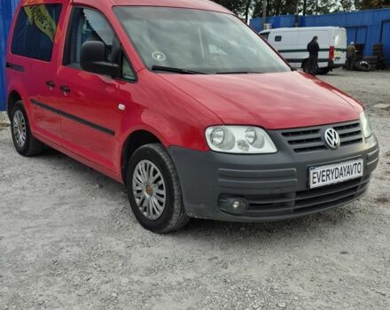 Червоний Фольксваген Кадді, об'ємом двигуна 2 л та пробігом 260 тис. км за 5500 $, фото 2 на Automoto.ua