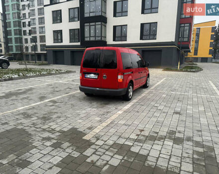Красный Фольксваген Кадди, объемом двигателя 1.97 л и пробегом 230 тыс. км за 4800 $, фото 5 на Automoto.ua