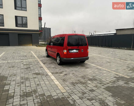 Красный Фольксваген Кадди, объемом двигателя 1.97 л и пробегом 230 тыс. км за 4800 $, фото 7 на Automoto.ua