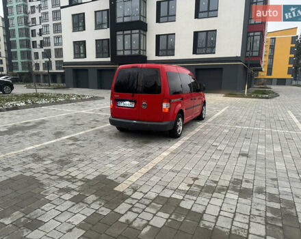 Красный Фольксваген Кадди, объемом двигателя 1.97 л и пробегом 230 тыс. км за 4800 $, фото 6 на Automoto.ua