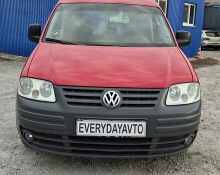 Червоний Фольксваген Кадді, об'ємом двигуна 2 л та пробігом 260 тис. км за 5500 $, фото 1 на Automoto.ua