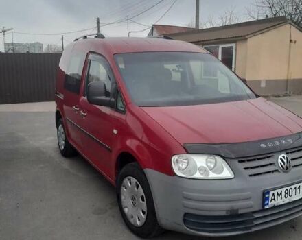 Красный Фольксваген Кадди, объемом двигателя 2 л и пробегом 270 тыс. км за 5300 $, фото 7 на Automoto.ua