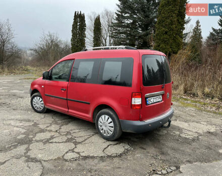 Красный Фольксваген Кадди, объемом двигателя 1.97 л и пробегом 300 тыс. км за 5500 $, фото 11 на Automoto.ua