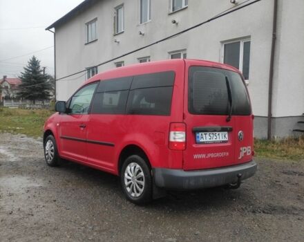 Красный Фольксваген Кадди, объемом двигателя 2 л и пробегом 226 тыс. км за 4600 $, фото 4 на Automoto.ua