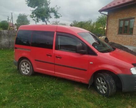 Красный Фольксваген Кадди, объемом двигателя 1.9 л и пробегом 353 тыс. км за 5500 $, фото 13 на Automoto.ua