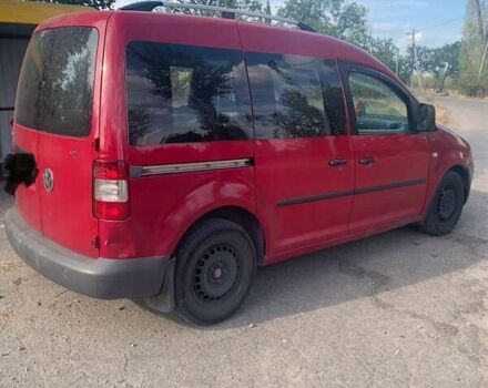 Фольксваген Кадди 2007 в Кривом Роге на Automoto.ua Красный Фольксваген Кадди, объемом двигателя 2 л и пробегом 288 тыс. км за 5700 $, фото 9 на Automoto.ua