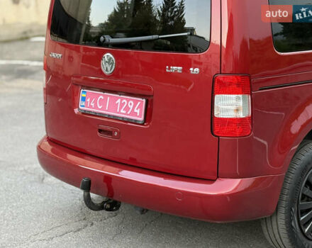 Червоний Фольксваген Кадді, об'ємом двигуна 1.6 л та пробігом 180 тис. км за 7999 $, фото 23 на Automoto.ua