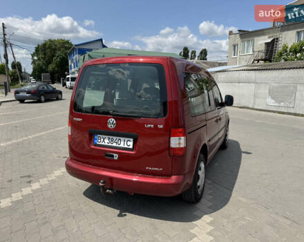 Червоний Фольксваген Кадді, об'ємом двигуна 1.6 л та пробігом 211 тис. км за 6799 $, фото 7 на Automoto.ua