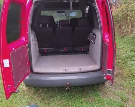 Красный Фольксваген Кадди, объемом двигателя 1.9 л и пробегом 431 тыс. км за 6500 $, фото 6 на Automoto.ua