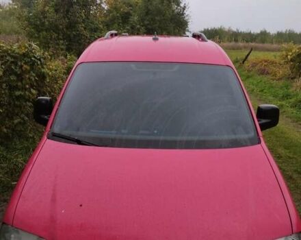 Красный Фольксваген Кадди, объемом двигателя 1.9 л и пробегом 431 тыс. км за 6500 $, фото 1 на Automoto.ua