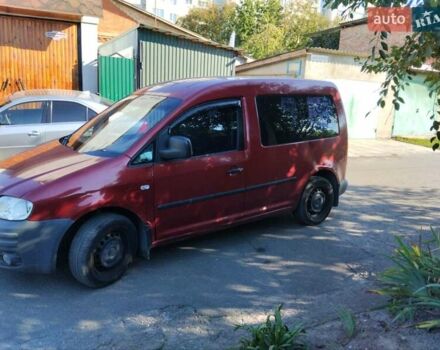 Червоний Фольксваген Кадді, об'ємом двигуна 1.6 л та пробігом 405 тис. км за 5700 $, фото 4 на Automoto.ua