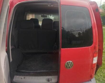 Красный Фольксваген Кадди, объемом двигателя 1.9 л и пробегом 353 тыс. км за 5500 $, фото 24 на Automoto.ua