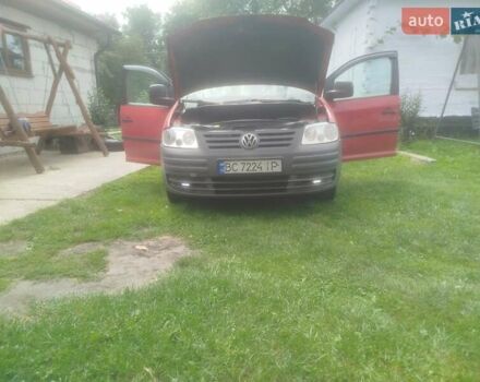 Красный Фольксваген Кадди, объемом двигателя 1.9 л и пробегом 353 тыс. км за 5500 $, фото 19 на Automoto.ua