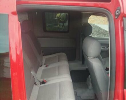 Красный Фольксваген Кадди, объемом двигателя 1.9 л и пробегом 353 тыс. км за 5500 $, фото 7 на Automoto.ua