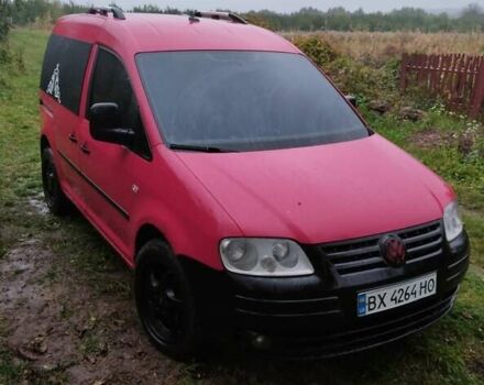Красный Фольксваген Кадди, объемом двигателя 1.9 л и пробегом 431 тыс. км за 6500 $, фото 9 на Automoto.ua