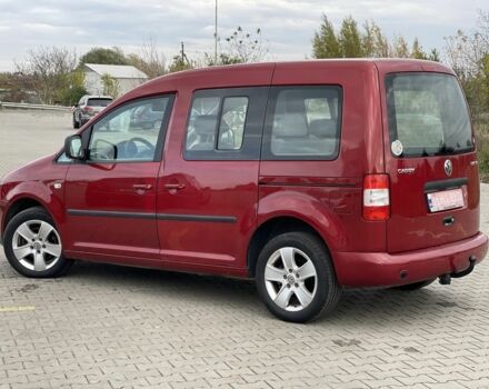Красный Фольксваген Кадди, объемом двигателя 1.6 л и пробегом 173 тыс. км за 7300 $, фото 10 на Automoto.ua