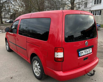 Красный Фольксваген Кадди, объемом двигателя 1.6 л и пробегом 218 тыс. км за 7200 $, фото 6 на Automoto.ua