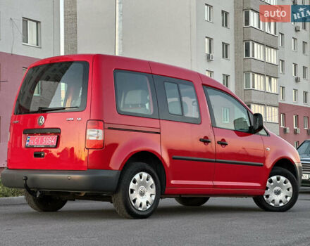 Красный Фольксваген Кадди, объемом двигателя 1.6 л и пробегом 210 тыс. км за 8999 $, фото 9 на Automoto.ua