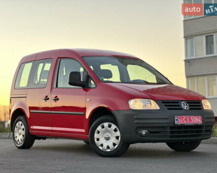 Красный Фольксваген Кадди, объемом двигателя 1.6 л и пробегом 210 тыс. км за 8999 $, фото 21 на Automoto.ua