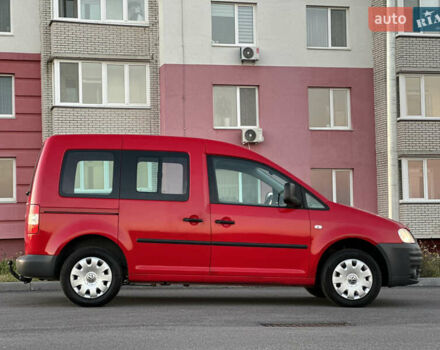 Красный Фольксваген Кадди, объемом двигателя 1.6 л и пробегом 210 тыс. км за 8999 $, фото 26 на Automoto.ua