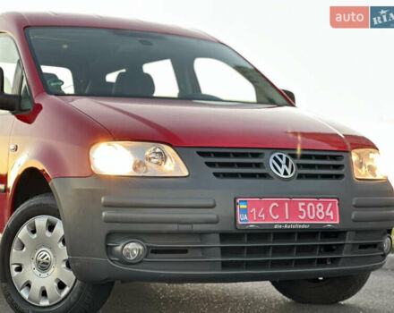 Красный Фольксваген Кадди, объемом двигателя 1.6 л и пробегом 210 тыс. км за 8999 $, фото 20 на Automoto.ua