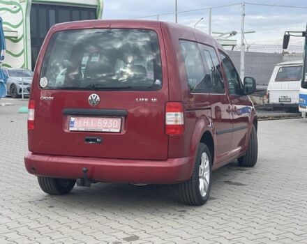 Красный Фольксваген Кадди, объемом двигателя 1.6 л и пробегом 173 тыс. км за 7300 $, фото 6 на Automoto.ua