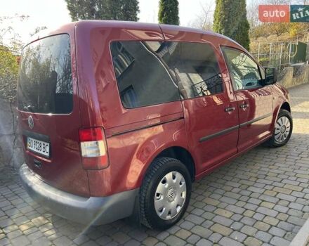 Червоний Фольксваген Кадді, об'ємом двигуна 1.39 л та пробігом 204 тис. км за 4800 $, фото 6 на Automoto.ua