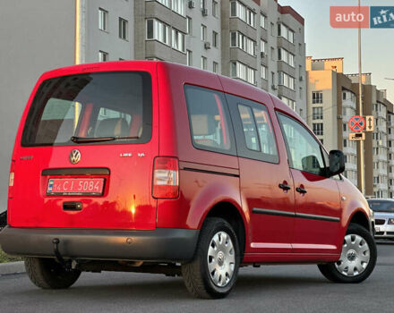 Красный Фольксваген Кадди, объемом двигателя 1.6 л и пробегом 210 тыс. км за 8999 $, фото 30 на Automoto.ua
