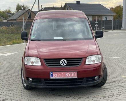Красный Фольксваген Кадди, объемом двигателя 1.6 л и пробегом 173 тыс. км за 7300 $, фото 16 на Automoto.ua