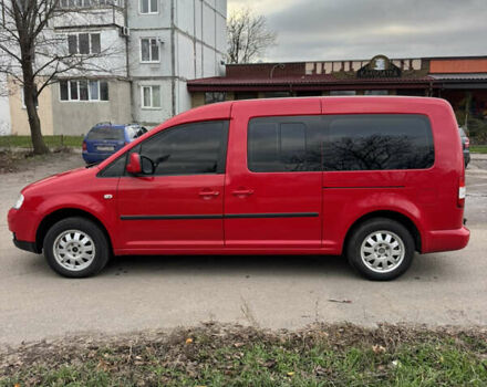 Красный Фольксваген Кадди, объемом двигателя 1.6 л и пробегом 218 тыс. км за 7200 $, фото 7 на Automoto.ua