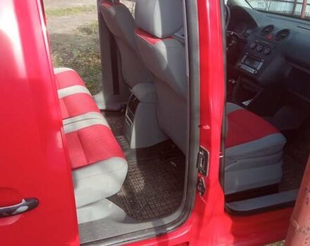 Червоний Фольксваген Кадді, об'ємом двигуна 1.39 л та пробігом 193 тис. км за 6300 $, фото 6 на Automoto.ua