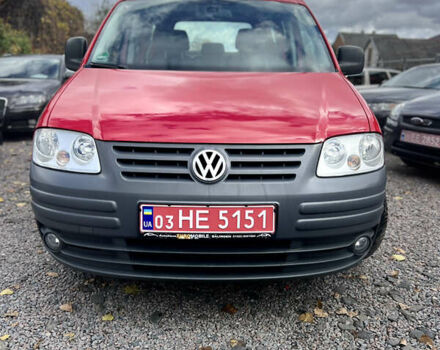 Червоний Фольксваген Кадді, об'ємом двигуна 1.4 л та пробігом 282 тис. км за 6950 $, фото 2 на Automoto.ua