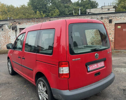 Червоний Фольксваген Кадді, об'ємом двигуна 1.6 л та пробігом 197 тис. км за 8000 $, фото 7 на Automoto.ua