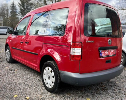 Червоний Фольксваген Кадді, об'ємом двигуна 1.4 л та пробігом 282 тис. км за 6950 $, фото 3 на Automoto.ua