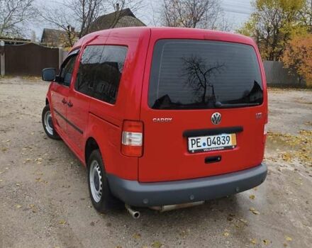 Червоний Фольксваген Кадді, об'ємом двигуна 2 л та пробігом 188 тис. км за 9300 $, фото 15 на Automoto.ua