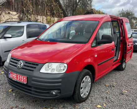 Червоний Фольксваген Кадді, об'ємом двигуна 1.4 л та пробігом 282 тис. км за 6950 $, фото 6 на Automoto.ua