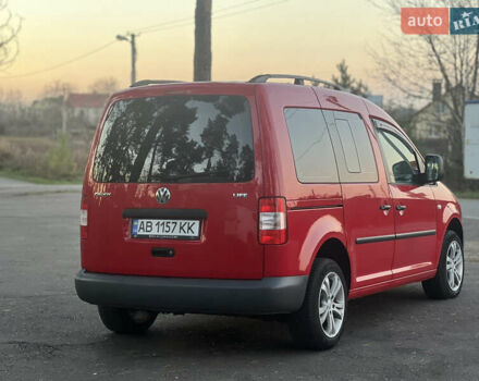 Красный Фольксваген Кадди, объемом двигателя 1.39 л и пробегом 176 тыс. км за 6700 $, фото 7 на Automoto.ua