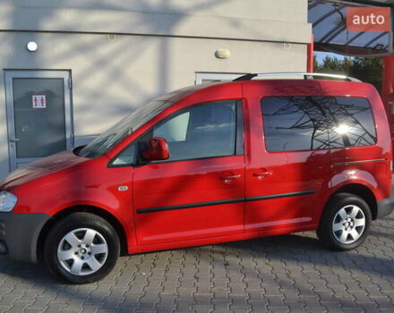 Красный Фольксваген Кадди, объемом двигателя 1.6 л и пробегом 185 тыс. км за 9200 $, фото 11 на Automoto.ua