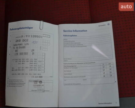 Красный Фольксваген Кадди, объемом двигателя 1.6 л и пробегом 185 тыс. км за 9200 $, фото 34 на Automoto.ua