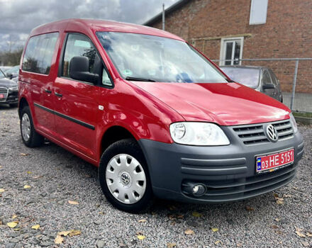 Червоний Фольксваген Кадді, об'ємом двигуна 1.4 л та пробігом 282 тис. км за 6950 $, фото 1 на Automoto.ua