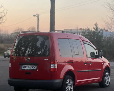 Красный Фольксваген Кадди, объемом двигателя 1.39 л и пробегом 176 тыс. км за 6700 $, фото 6 на Automoto.ua