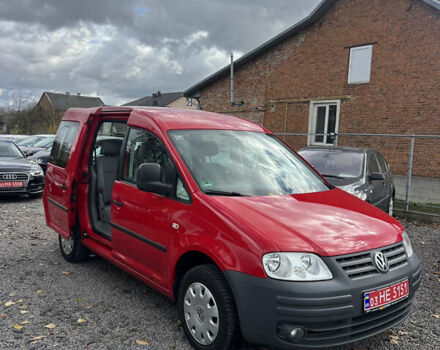 Червоний Фольксваген Кадді, об'ємом двигуна 1.4 л та пробігом 282 тис. км за 6950 $, фото 7 на Automoto.ua