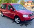 Красный Фольксваген Кадди, объемом двигателя 1.6 л и пробегом 214 тыс. км за 8750 $, фото 1 на Automoto.ua