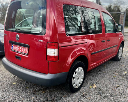 Червоний Фольксваген Кадді, об'ємом двигуна 1.4 л та пробігом 282 тис. км за 6950 $, фото 5 на Automoto.ua