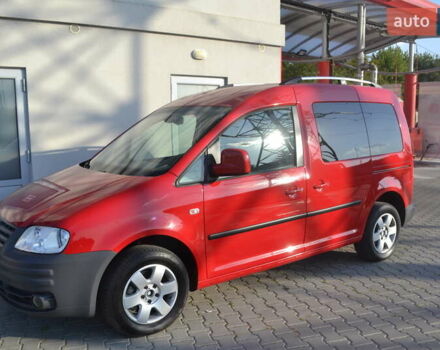 Красный Фольксваген Кадди, объемом двигателя 1.6 л и пробегом 185 тыс. км за 9200 $, фото 12 на Automoto.ua