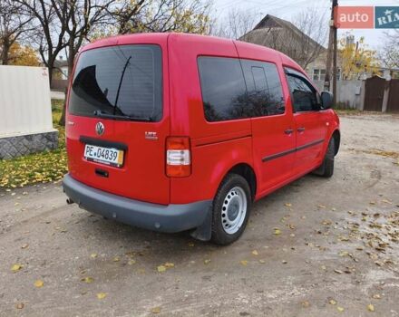 Червоний Фольксваген Кадді, об'ємом двигуна 2 л та пробігом 188 тис. км за 9300 $, фото 13 на Automoto.ua