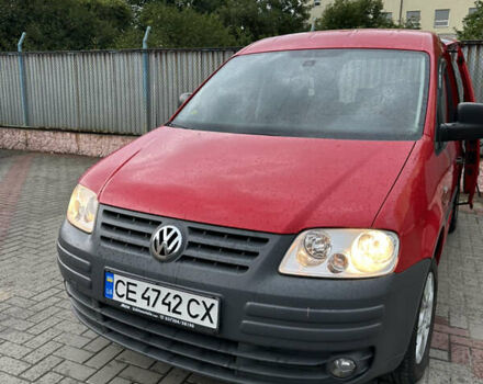 Червоний Фольксваген Кадді, об'ємом двигуна 1.98 л та пробігом 224 тис. км за 6900 $, фото 1 на Automoto.ua