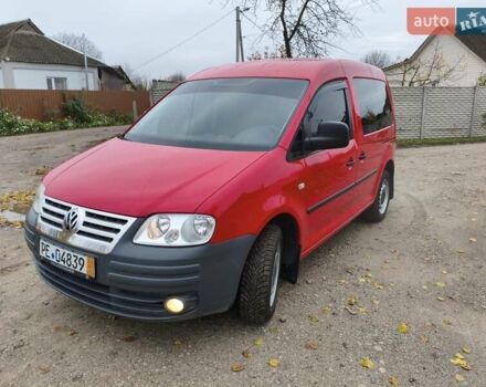 Червоний Фольксваген Кадді, об'ємом двигуна 2 л та пробігом 188 тис. км за 9300 $, фото 11 на Automoto.ua