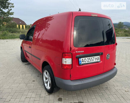 Красный Фольксваген Кадди, объемом двигателя 1.9 л и пробегом 344 тыс. км за 6200 $, фото 4 на Automoto.ua